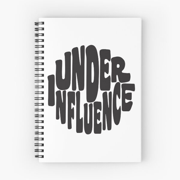 Item preview, Under Influence Logo white designed and sold by underinfluence.