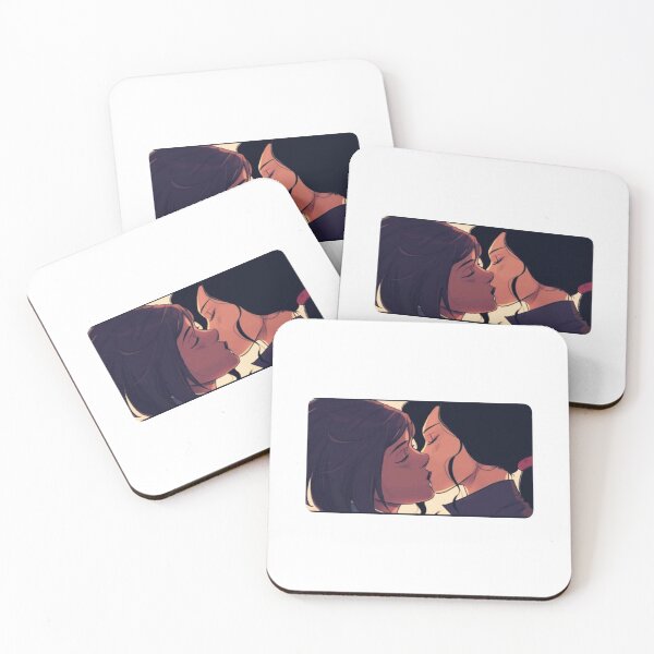 Item preview, Korra and Asami Kissing designed and sold by letayl3.