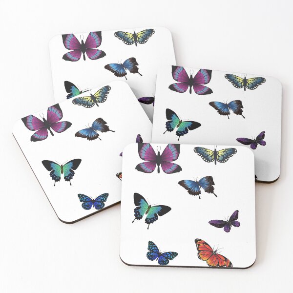 Item preview, Butterfly Sticker Set designed and sold by littlehapa.