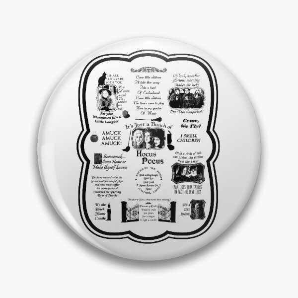 Item preview, Hocus Pocus Inspired Graphic Novel Style and Silhouette Iconic Quotes designed and sold by The_Girly_Nerd_Shop.