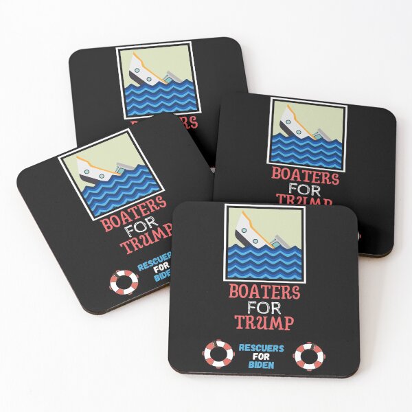 Item preview, Boaters for Trump Rescuers for Biden designed and sold by Frosty1489.