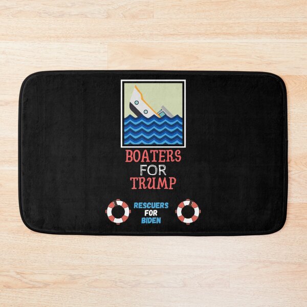 Item preview, Boaters for Trump Rescuers for Biden designed and sold by Frosty1489.