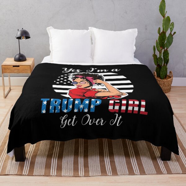 Item preview, Yes I'm A Trump Girl Get Over It Shirt Trump 2020 designed and sold by YES!GOODY.