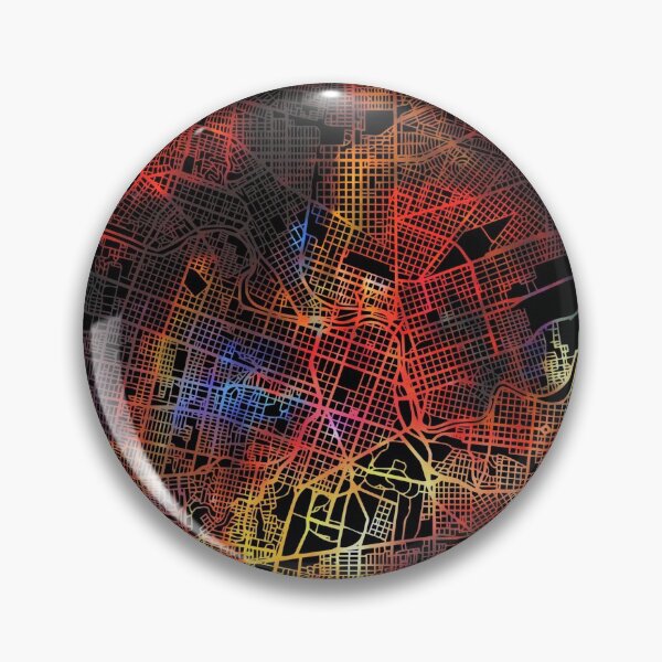 Item preview, Cordoba City Street Map Dark Mode designed and sold by map-lover.