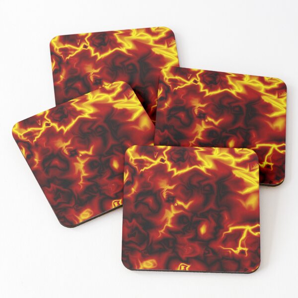 Item preview, Tie Dye Style Orange and Black Abstract designed and sold by Darcy777.