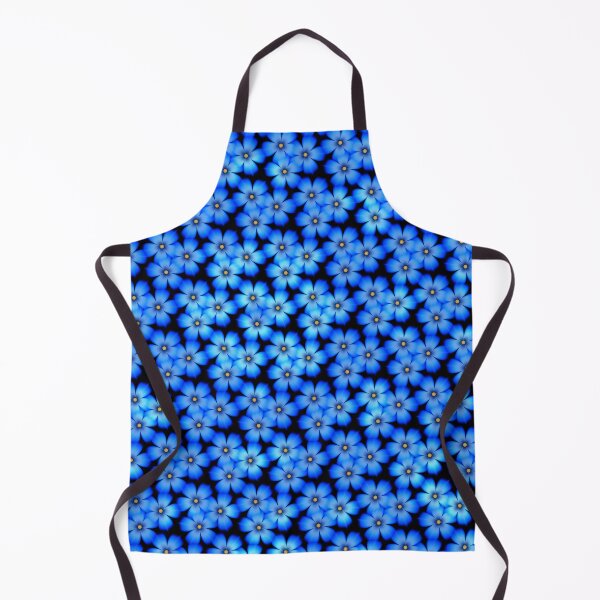 Item preview, Sunlit Blue Flowers Field Pattern designed and sold by lacitrouille.