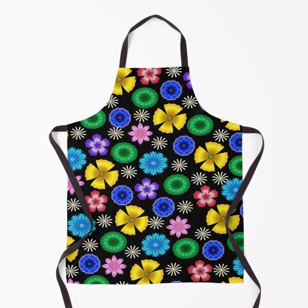 Aperçu de l'œuvre Multicolor Flowers Pattern créée et vendue par lacitrouille.