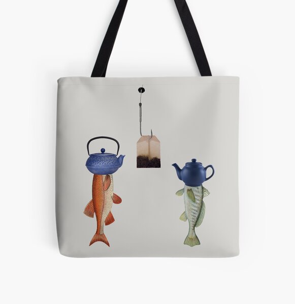 "I Thought It Was A Tea Room" All Over Print Tote Bag