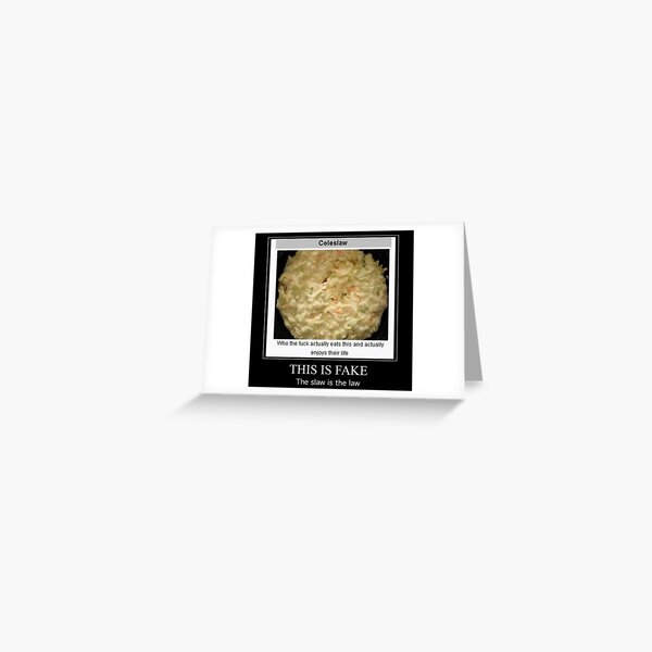 Item preview, Slaw is the Law designed and sold by Silly Monke.