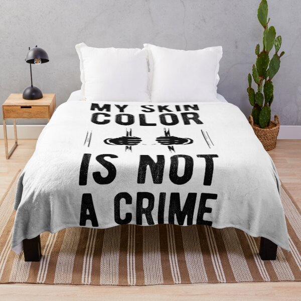 Item preview, My skin color is not a Crime , justice , black live designed and sold by CodingForTech.