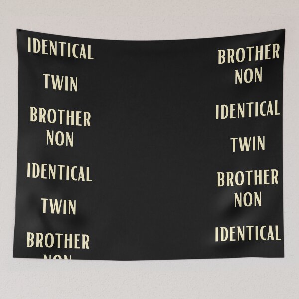 Item preview, NON IDENTICAL TWIN- BROTHER designed and sold by Imaginative Expressions⭐️ ⭐️ ⭐️ ⭐️ ⭐️.