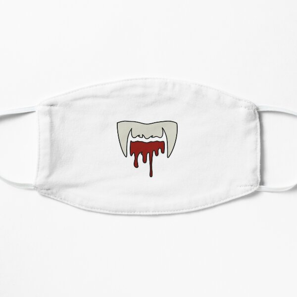 Vampire Mouth Teeth Face Mask Mask for Sale by zanydoodles