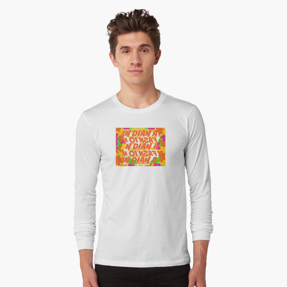 Stephen Sprouse inspired-Letter Print-Words-Day Glow Essential T