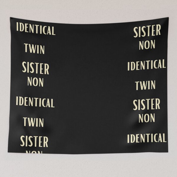 Item preview, NON IDENTICAL TWIN- SISTER designed and sold by Imaginative Expressions⭐️ ⭐️ ⭐️ ⭐️ ⭐️.