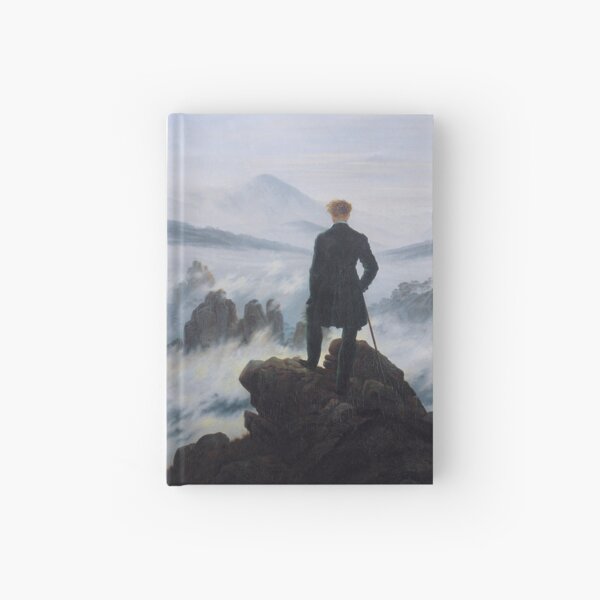 Wanderer Above the Sea of Fog Caspar David Friedrich Hardcover Journal