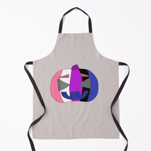 Item preview, Genderfluid Pride Pumpkin Spooky Jack O Lantern designed and sold by Cutest-Raccoon.