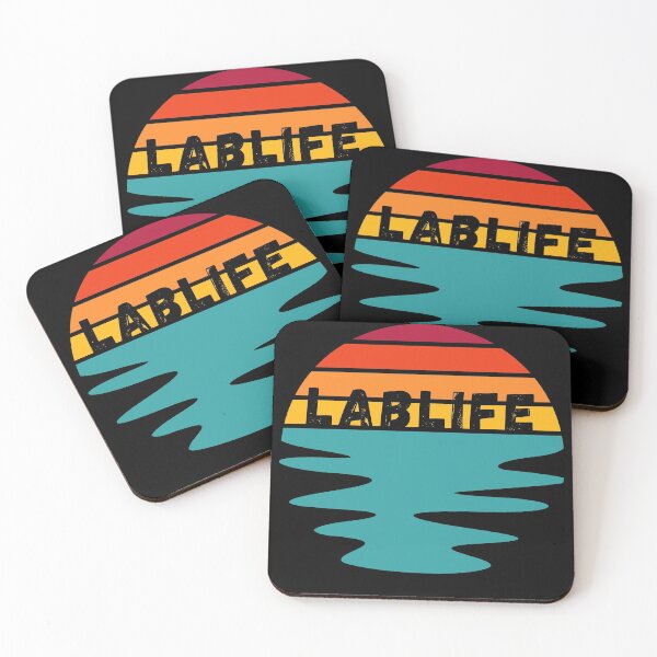 Item preview, RETRO VINTAGE SUNSET WITH WAVES LABLIFE designed and sold by Hippiesole.