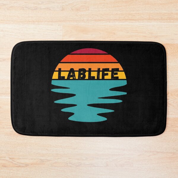 Item preview, RETRO VINTAGE SUNSET WITH WAVES LABLIFE designed and sold by Hippiesole.