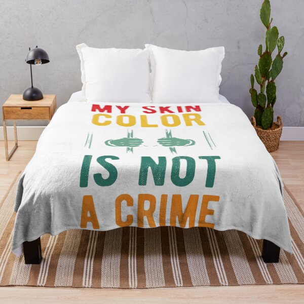 Item preview, My skin color is not a Crime , justice , black live designed and sold by CodingForTech.