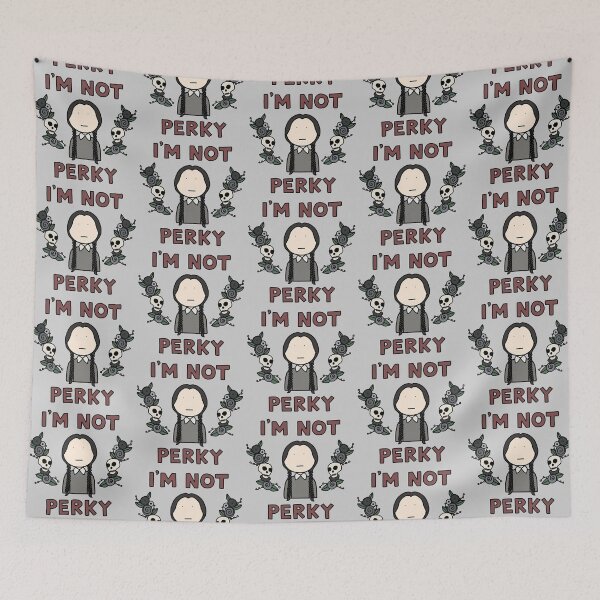 Item preview, I'm Not Perky designed and sold by feministdoodles.