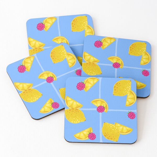 Item preview, Blue Lemon Raspberry Picnic designed and sold by colorfulclaire.