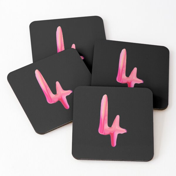 Item preview, Number 4 Pink Dripping Paint  designed and sold by Krafty  Arts Studio.