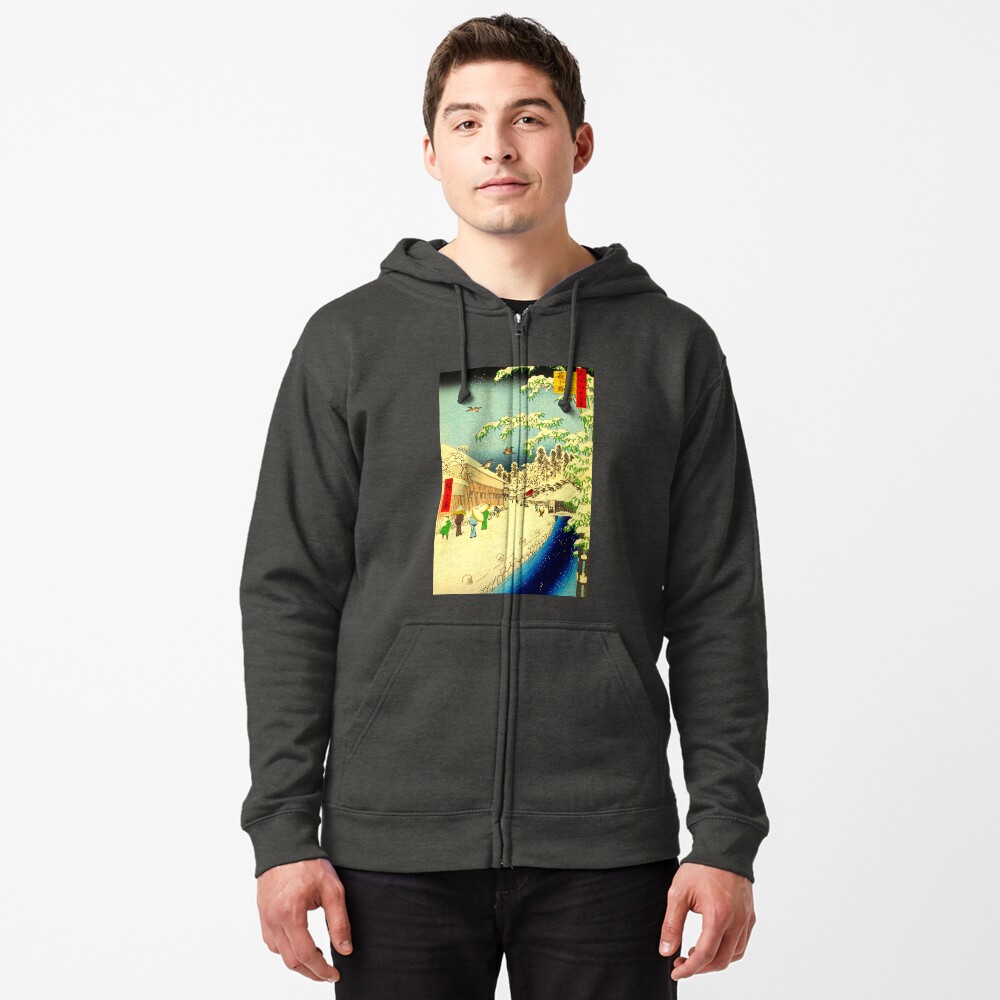 Item preview, Zipped Hoodie designed and sold by ukiyoeworld.