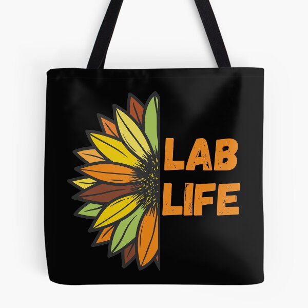 Aperçu de l'œuvre LABLIFE DE MOITIÉ DE TOURNESOL COLORÉ RÉTRO créée et vendue par Hippiesole.