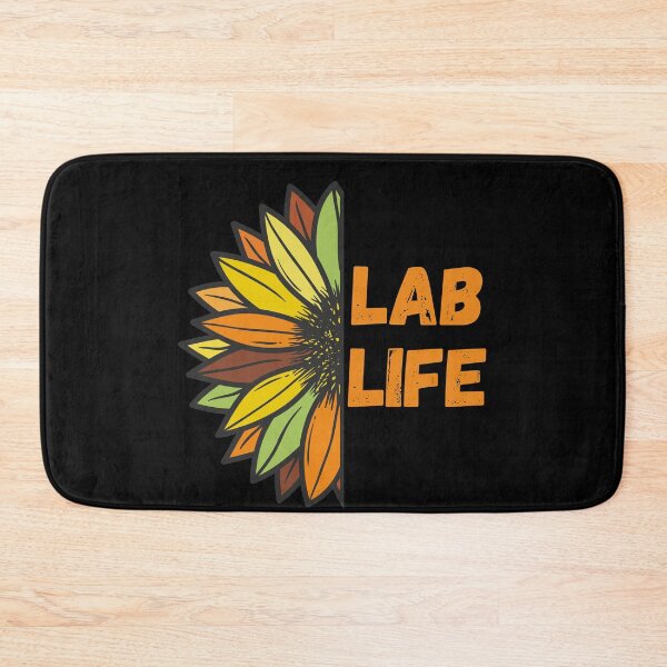 Item preview, RETRO COLORED HALF SUNFLOWER LABLIFE designed and sold by Hippiesole.