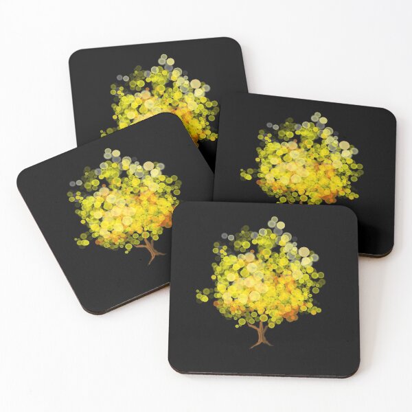Item preview, Yellow Bubble Tree designed and sold by Wilburfinearts.