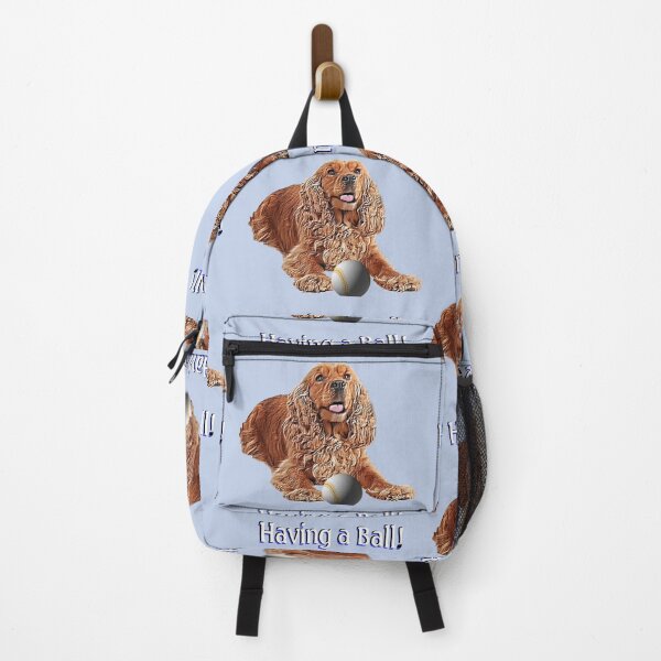 Item preview, Cockerspaniel with Baseball designed and sold by kristalcurt.