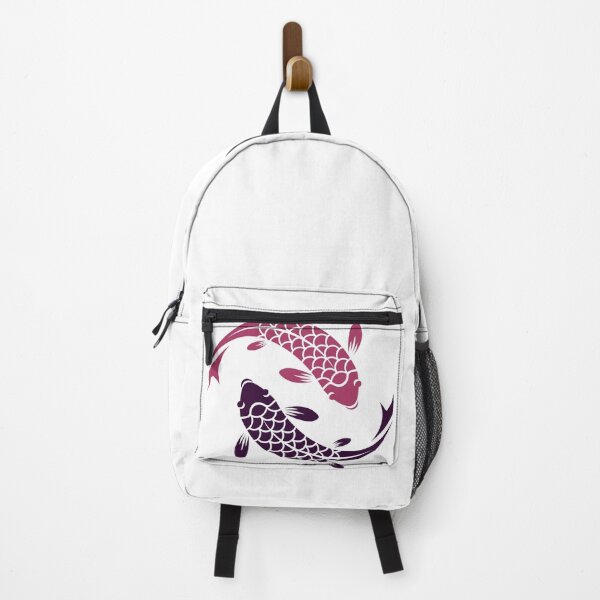 Item preview, Minimalistic Japanese Koi Fish Yin Yang Artwork designed and sold by MakiMak.