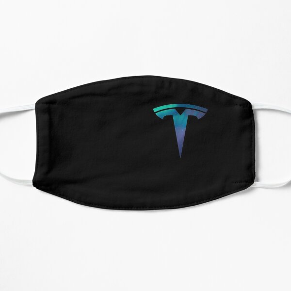 Espace logo Tesla Masque sans plis