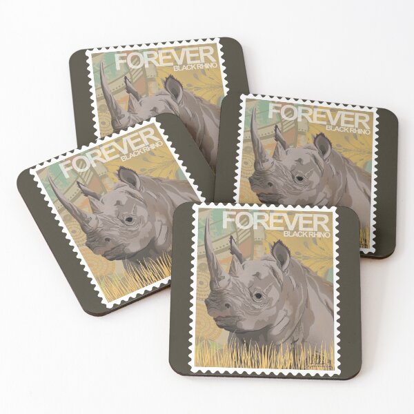 Item preview, The Black Rhino Forever designed and sold by Kayla (K) Dunham-Torres.
