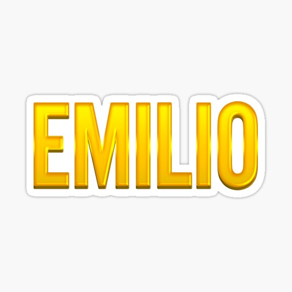 Item preview, Emilio Name designed and sold by xesed.