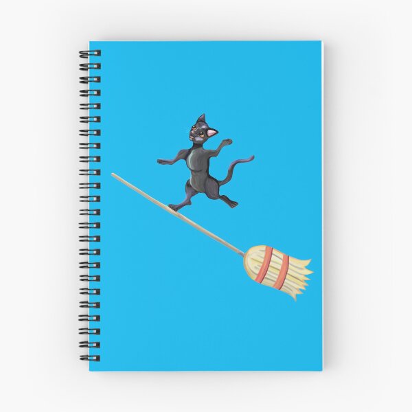 Item preview, Broom Surfing Black Cat  designed and sold by Deborah Camp.