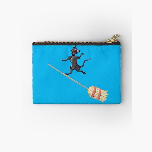Item preview, Broom Surfing Black Cat  designed and sold by Deborah Camp.