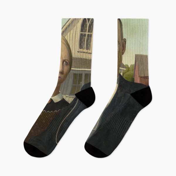 Item preview, American Gothic - Grant Wood designed and sold by themasters.