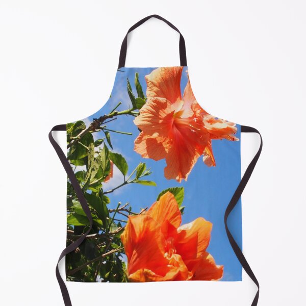 Item preview, Orange Hibiscus and Blue Sky designed and sold by KarenZuk.