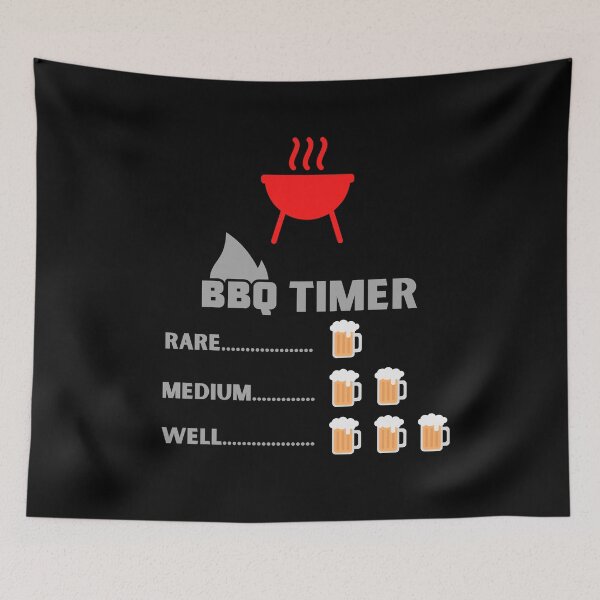 Item preview, BBQ Timer: it is time for some barbecue (rare, medium or well). designed and sold by Mya4You.