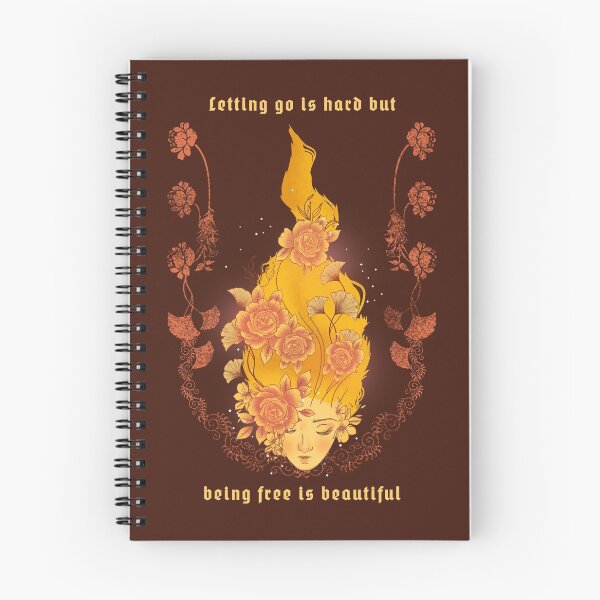 Item preview, Letting Go Is Hard But Being Free Is Beautiful designed and sold by AladdinMktgs.