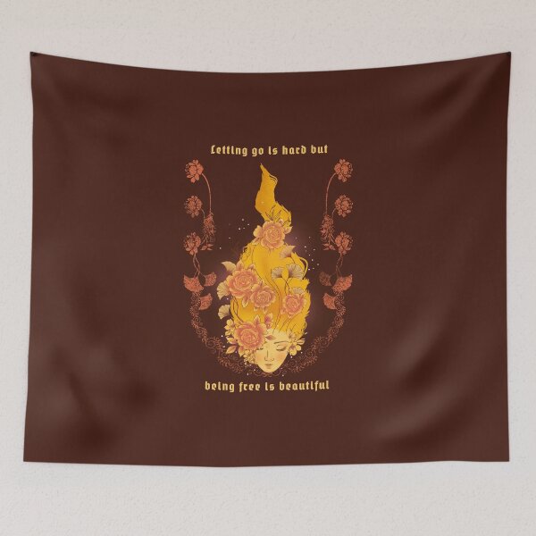 Item preview, Letting Go Is Hard But Being Free Is Beautiful designed and sold by AladdinMktgs.