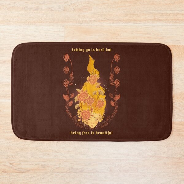 Item preview, Letting Go Is Hard But Being Free Is Beautiful designed and sold by AladdinMktgs.