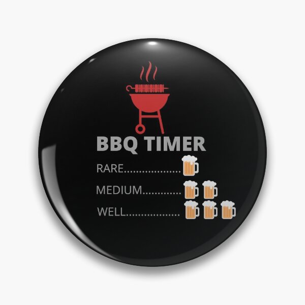 Item preview, BBQ Timer: it is time for some barbecue (rare, medium or well). designed and sold by Mya4You.