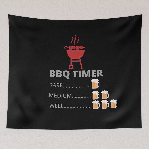 Item preview, BBQ Timer: it is time for some barbecue (rare, medium or well). designed and sold by Mya4You.