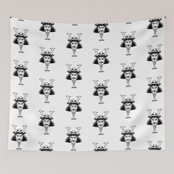Item preview, Minimalistic Japanese Shogun Samurai Artwork designed and sold by MakiMak.