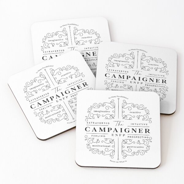 Item preview, ENFP Campaigner Personality type traits MBTI designed and sold by Bless-Up-Store.
