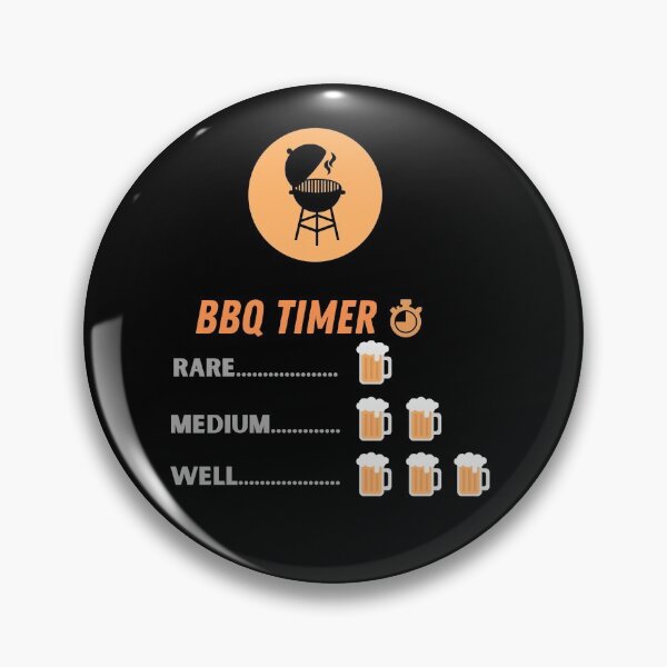 Item preview, BBQ Timer: it is time for some barbecue (rare, medium or well). designed and sold by Mya4You.