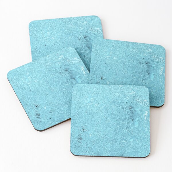 Item preview, Crumpled Foil Abstract in Pastel Blue designed and sold by Darcy777.