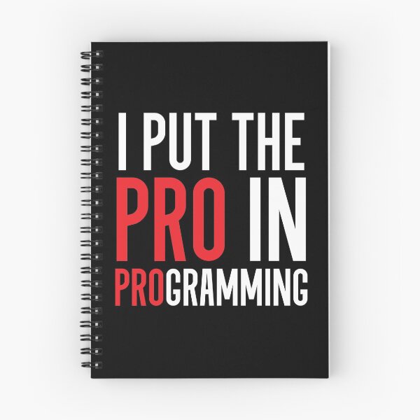 Item preview, I Put The Pro In Programming designed and sold by MarissaTries.